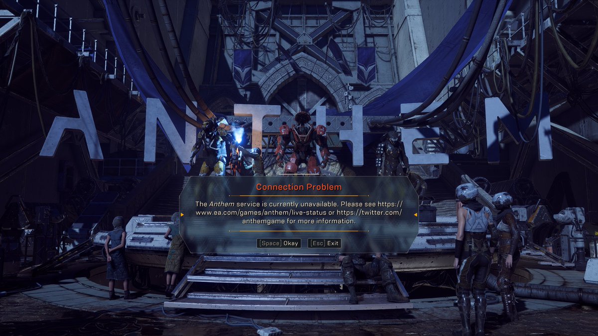 Ve Anthem tarihe karıştı.

Oyunun tasarım yapısından dolayı topluluk tarafından tekrar ayağa kaldırılma ihtimali de yok gibi.