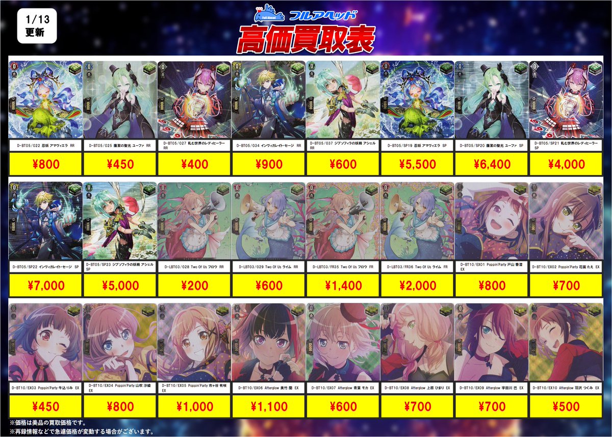 ヴァンガード 約4.6kg まとめ売り ヴァンガード 価格更新！】 新弾のカードを中心に販売価格を調整