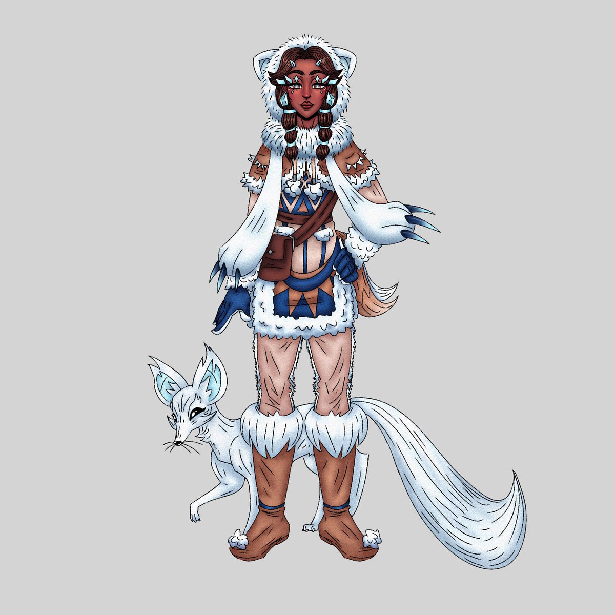 JustCallMeAqua's tweet photo. ❄️Nanuk, the Ice Queen🧊

#SCCWinterfest25 https://t.co/YzpzCwWGno
