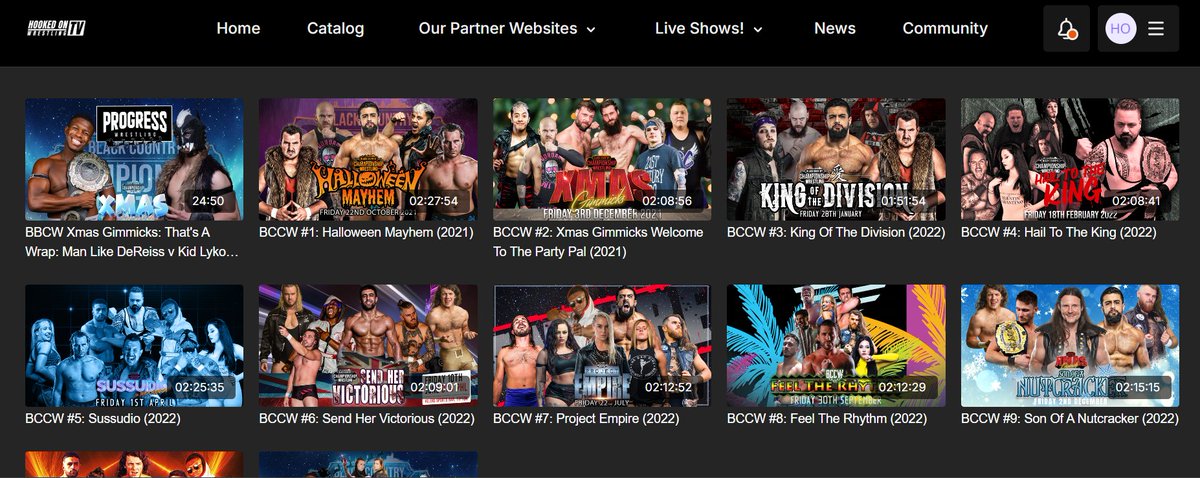 Finally here! 

Enjoy <a href="/BCCW2021/">Black Country Championship Wrestling</a> on Hooked On Wrestling TV 📺

hookedonwrestling.tv/categories/bla…