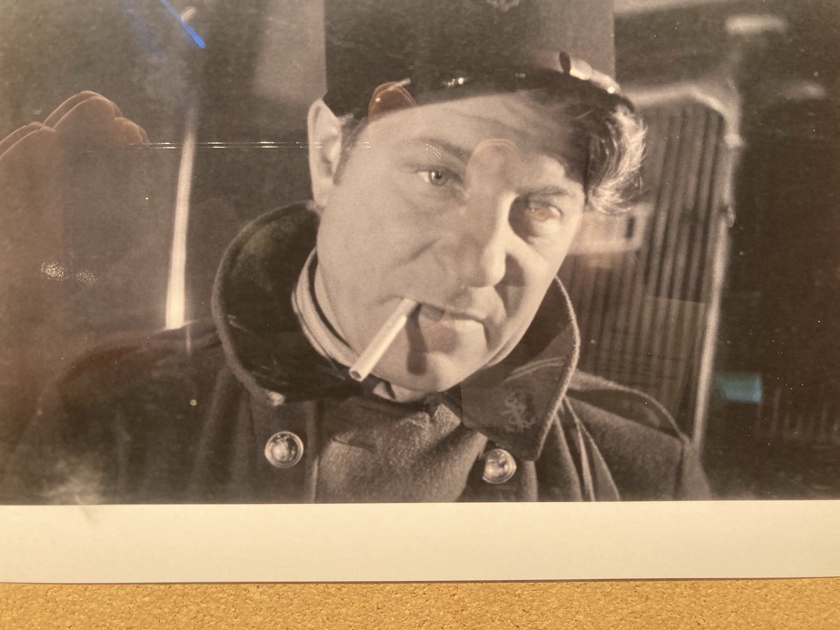 Before #FilmNoir was chick,there was #PortOfShadows by the great director #MarcelCarne,w/a melancholy #JeanGabin,a young/radiant #MicheleMorgan(gorgeous) &amp; a menacing &amp; scene stealing #MichelSimon, it is a peak of pre WWII French cinema,playing at my beloved ⁦<a href="/FilmForumNYC/">Film Forum</a>⁩