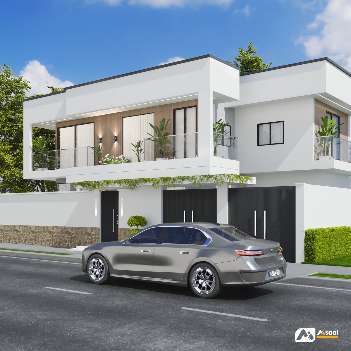 Mustafmisaal's tweet photo. Je suis ravi(e) de partager avec vous mon dernier rendu 3D réalisé lors de ma formation en architecture 3D.
Ce projet met en avant un extérieur moderne et réaliste, où j’ai travaillé sur les textures, la lumière et les détails architecturaux pour donner vie à l’espace.
#modeling https://t.co/edGeGauQWb