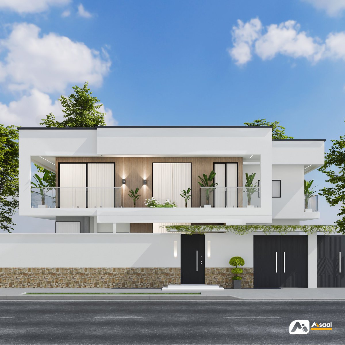 Mustafmisaal's tweet photo. Je suis ravi(e) de partager avec vous mon dernier rendu 3D réalisé lors de ma formation en architecture 3D.
Ce projet met en avant un extérieur moderne et réaliste, où j’ai travaillé sur les textures, la lumière et les détails architecturaux pour donner vie à l’espace.
#modeling https://t.co/edGeGauQWb