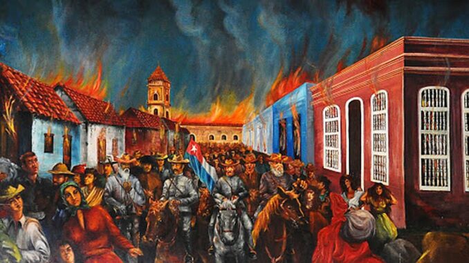“…cuando el sacrificio es indispensable y útil, marcha sereno al sacrificio, como los héroes del 10 de Octubre, a la luz del incendio de la casa paterna, con sus hijos de la mano”- José Martí.  

La dignidad no se negocia. 

#VivaCubaLibre