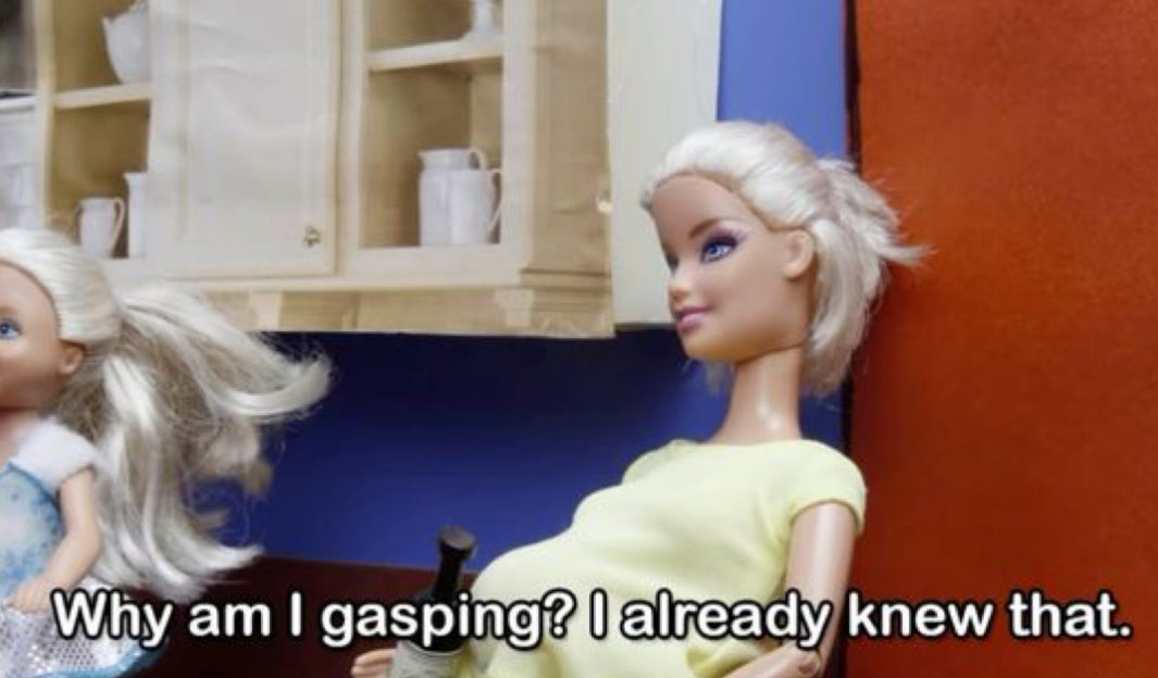 When Nessa got squashed by that house: