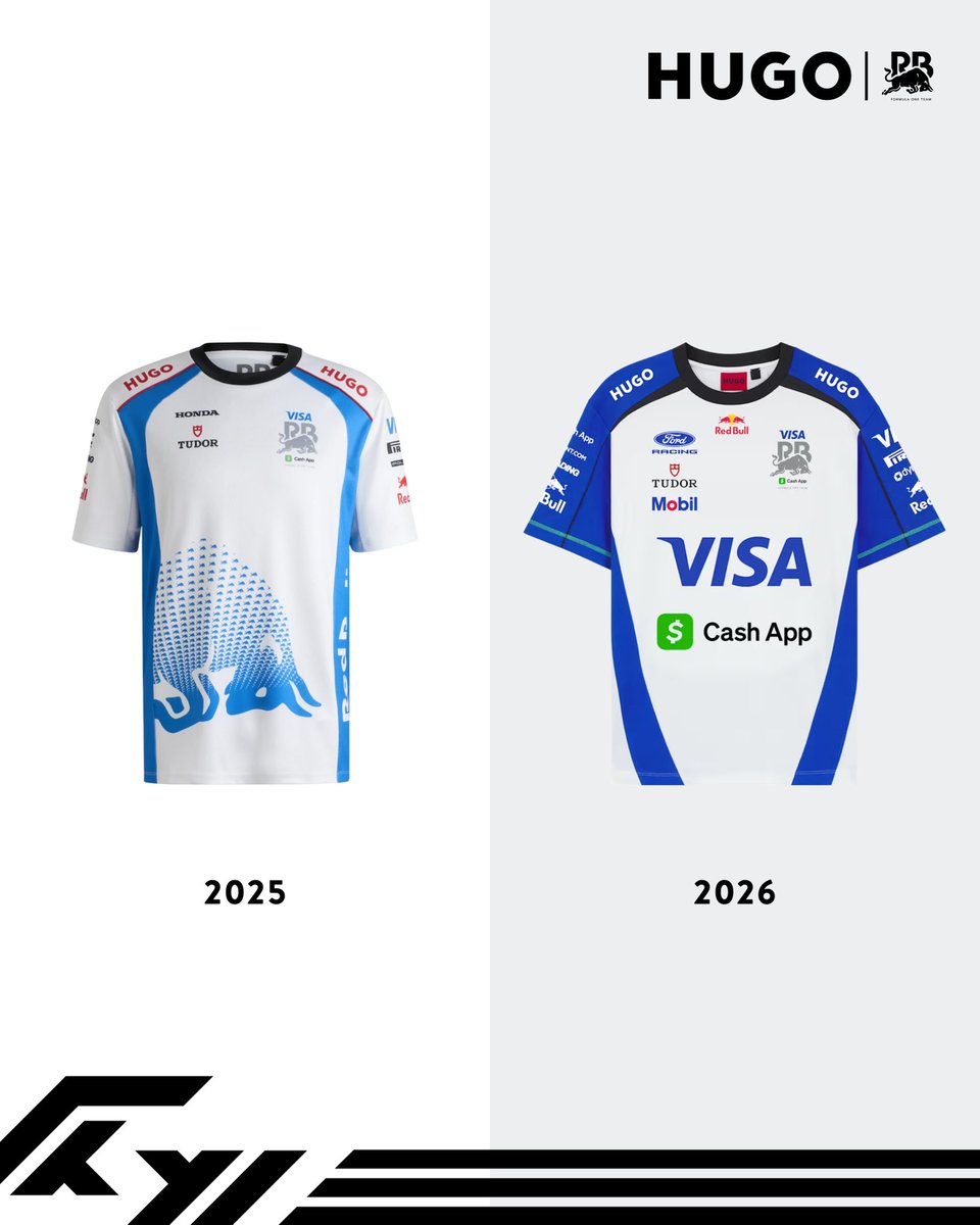 FormulaXtreme's tweet photo. La playera 2025 apostó por una estética más gráfica.
La 2026 llega más pulida, más racing y con un branding que cambia el juego; No es solo una comparación de diseño…
es la transición hacia una nueva era en la F1

🔥 Cual te gusta más?
🚀 Disponible en https://t.co/sCzLLFBDt1 https://t.co/gRVSBEUCQN
