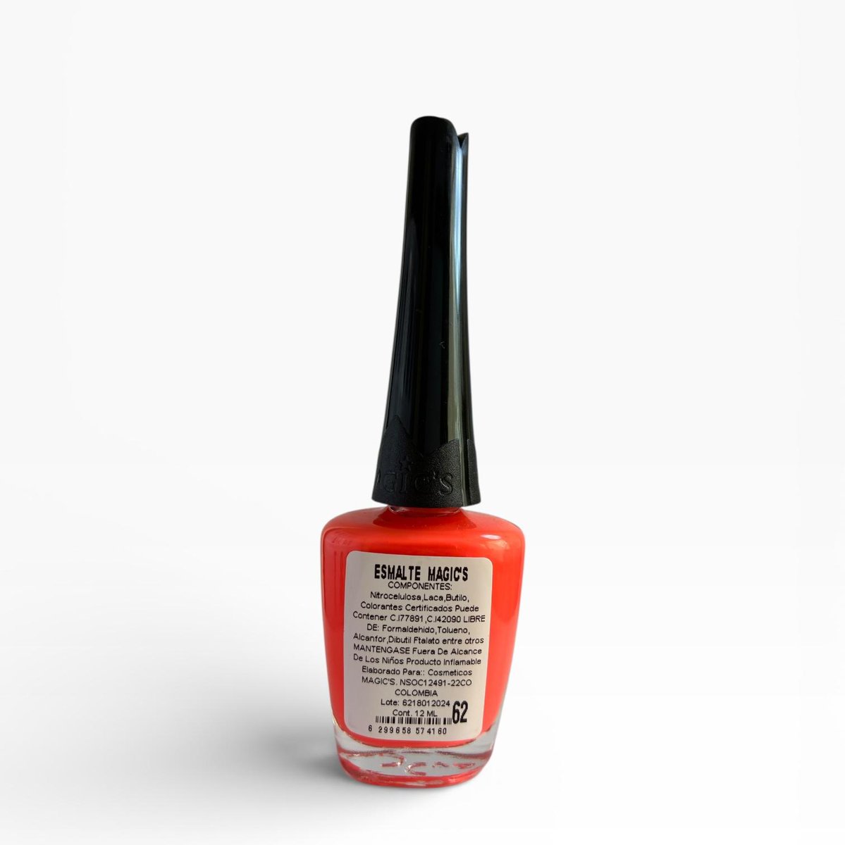 Esmalte Tradicional 062 Naranja (neón) | Magic's
