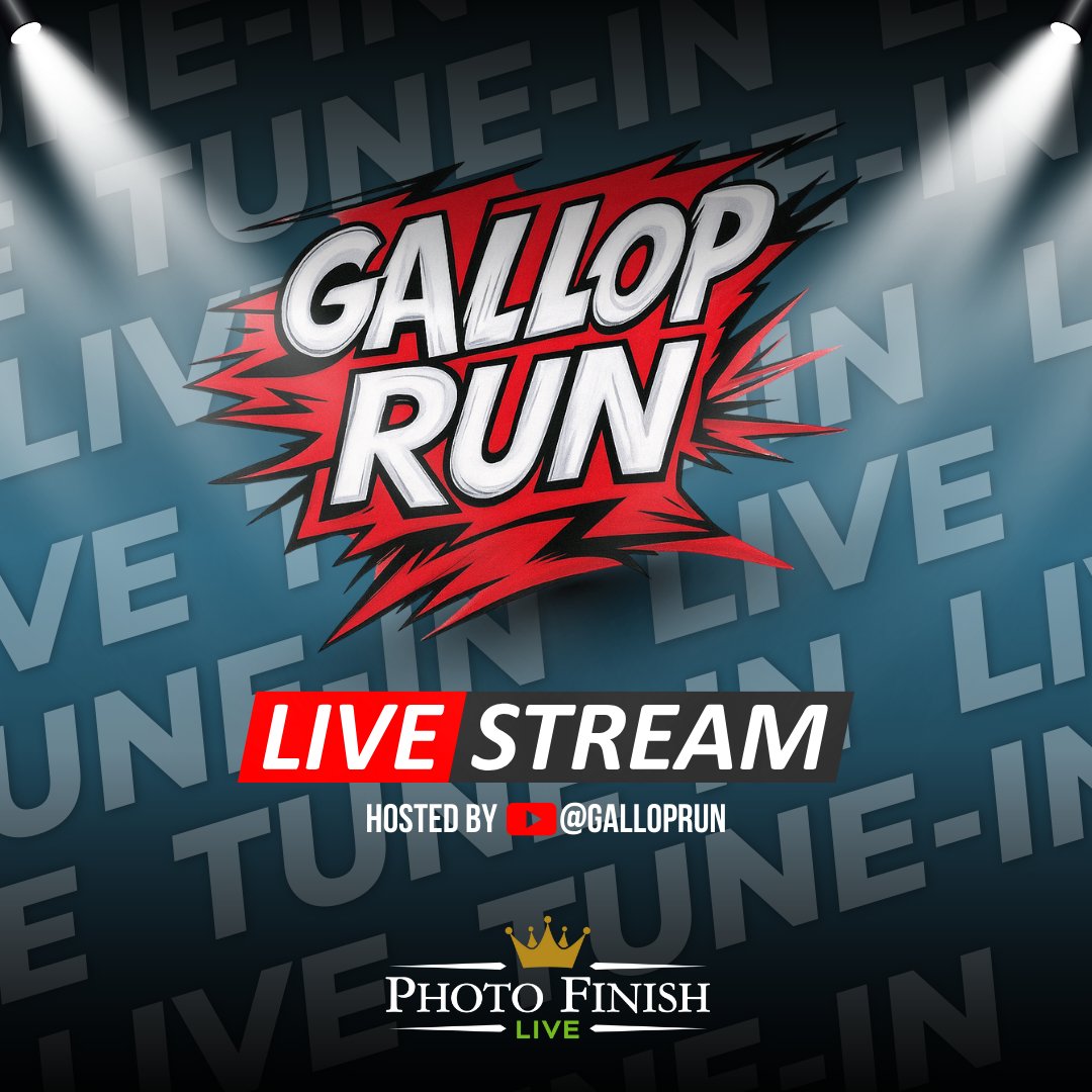 Set your alarm for tonight's Gallop Run stream and qualifiers, hosted by <a href="/Poor2Ricopfl/">Poor2Rico Stables</a> at 8pm ET!

Get your S+ LD horses registered for the qualifying races now for the end of the season freeroll, sponsored by <a href="/BigBrainStables/">Big Brain Stables</a> 

Race Now - photofinish.live/races?name=gal…