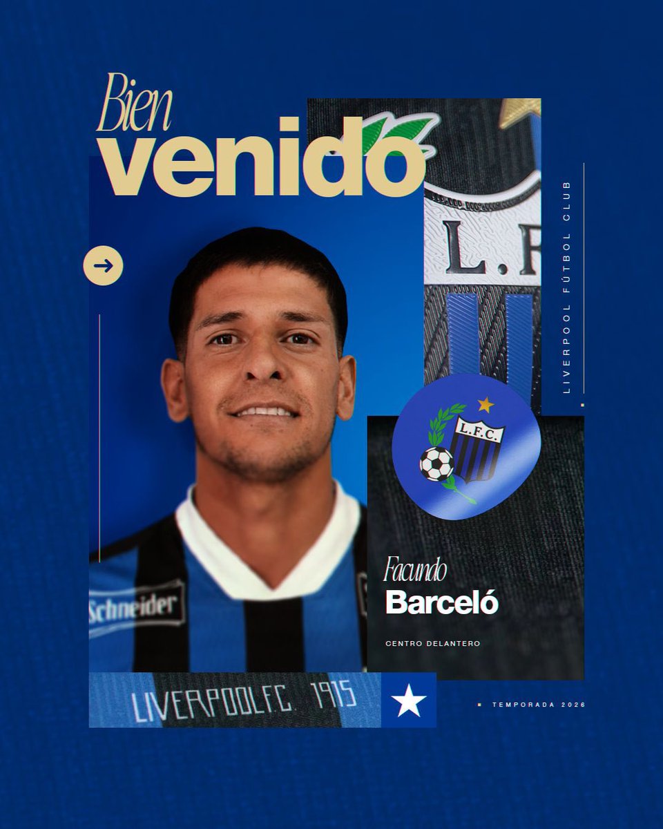 LiverpoolFC1915's tweet image. 💙 ¡Bienvenido a tu casa Facu! 

Facundo Barceló está en Belvedere.