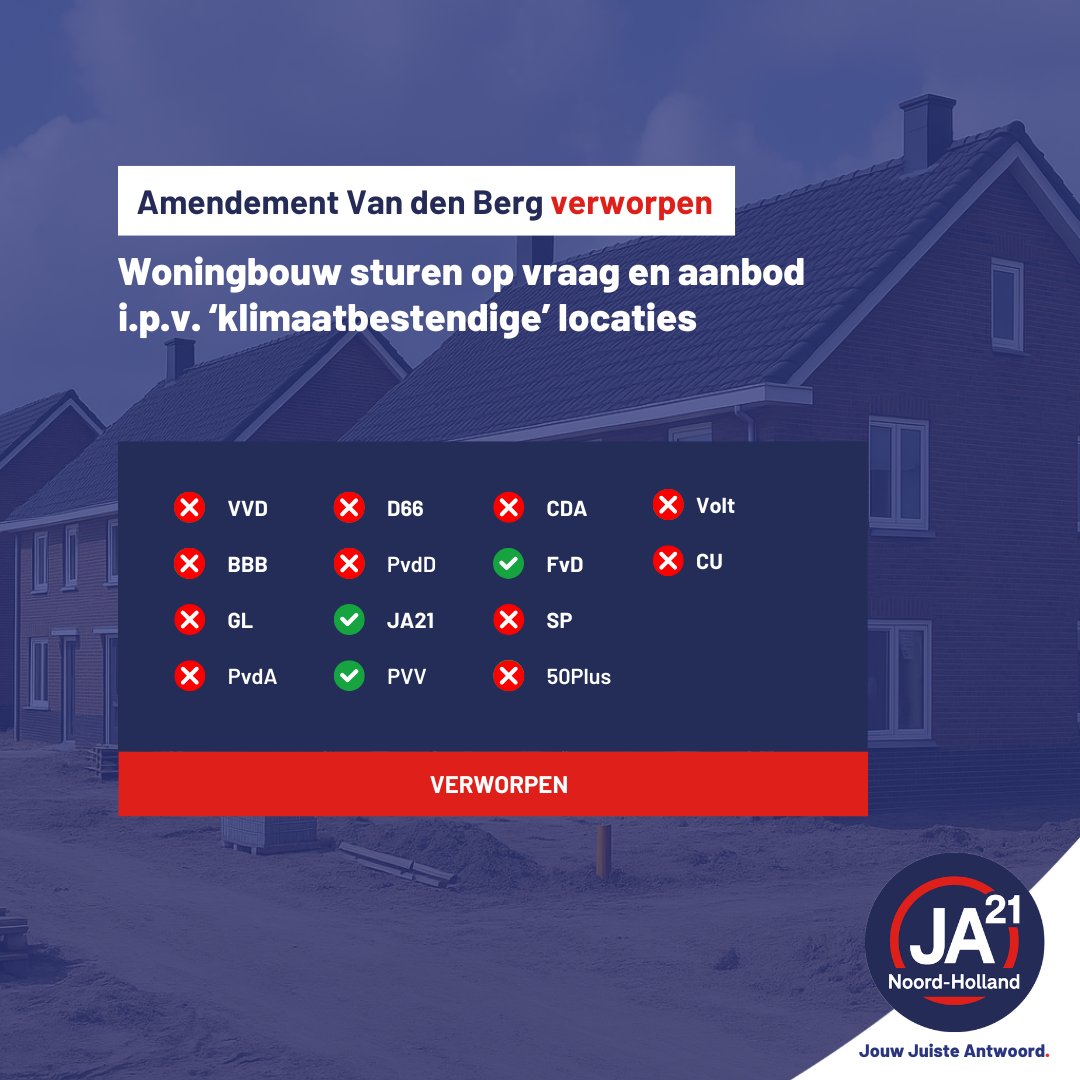 JA21 Noord-Holland tweet media