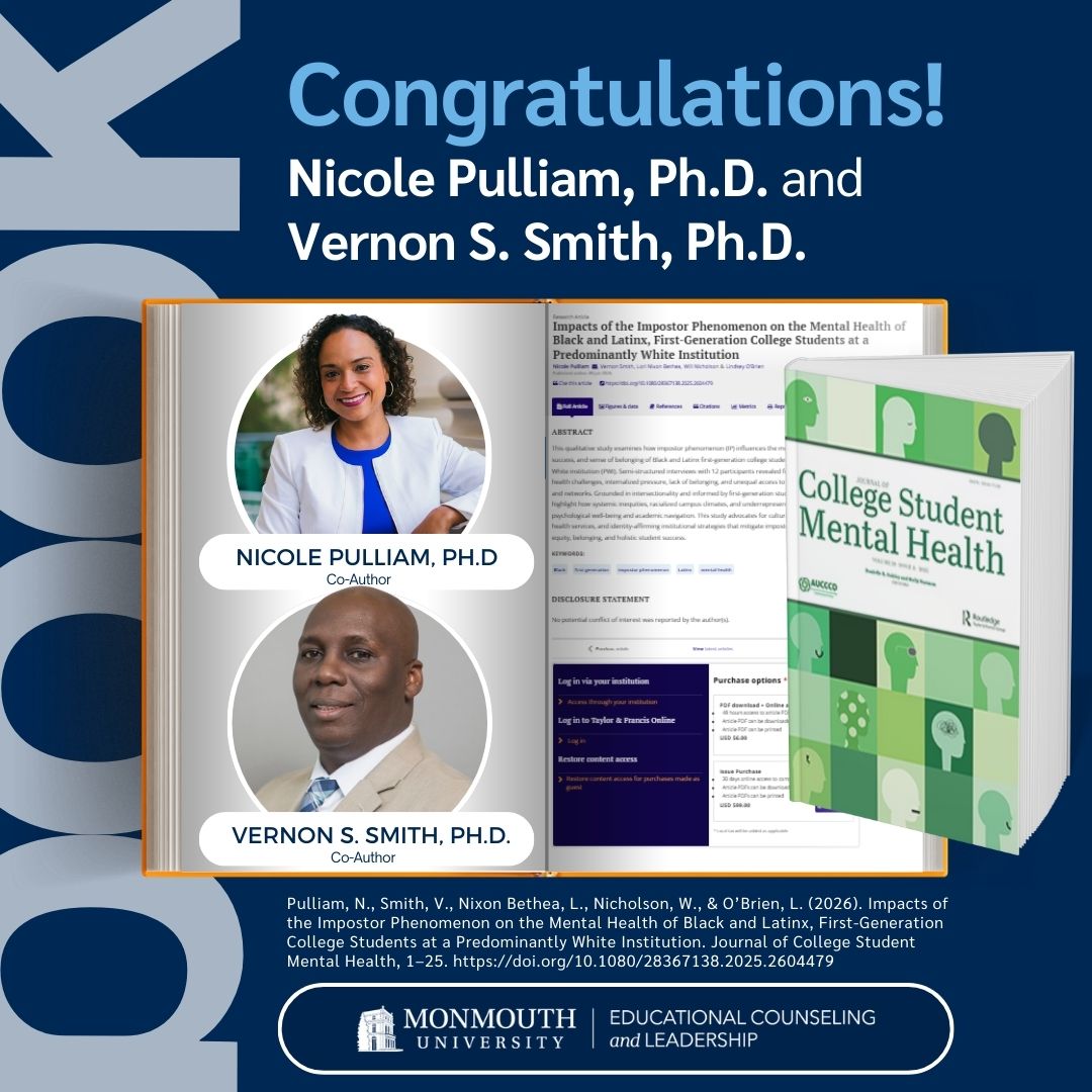 Monmouth University School of Education tweet media