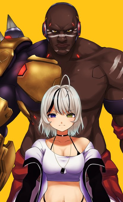 skebのご依頼で、あるみさんのアバターと得意ピックであるドゥームフィストのイラストを描かせていただきました!

いつもディスコサーバーでのカスタムに参加していただいて感謝しております!!
今までで一番カッコよくドゥーム描けた気がする～ドゥームほんと難しいんだよね～ 