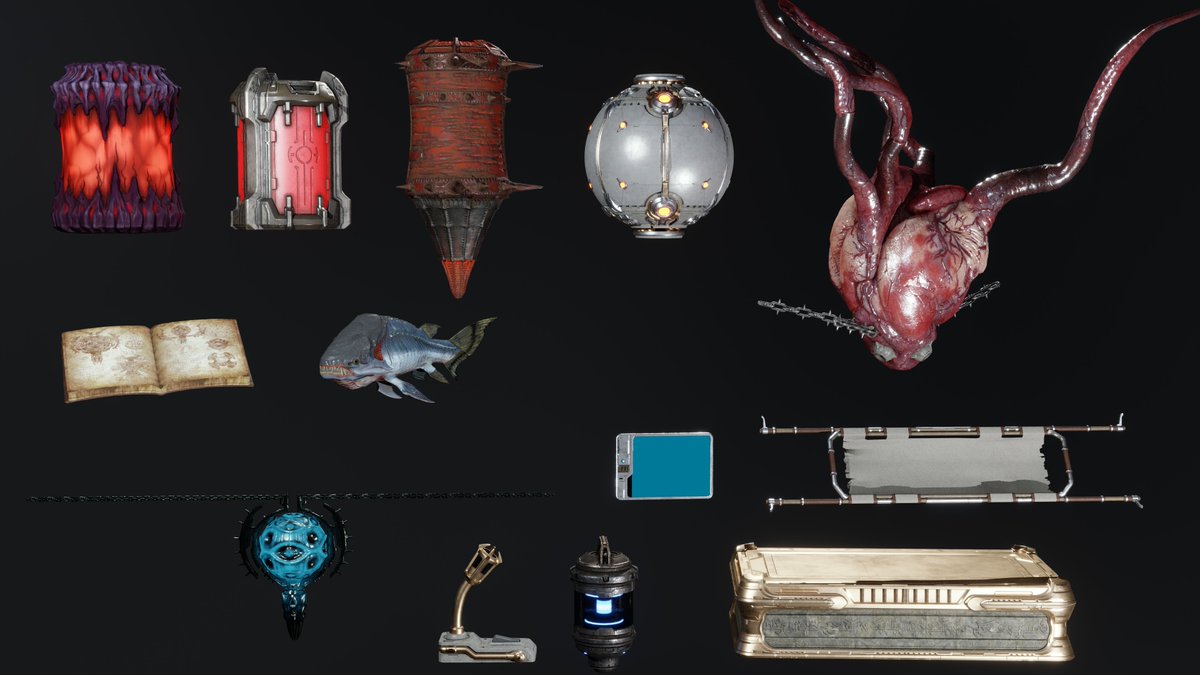 Props&amp;stuff part1 (3/4) its done.
The heart has a driver for the glow