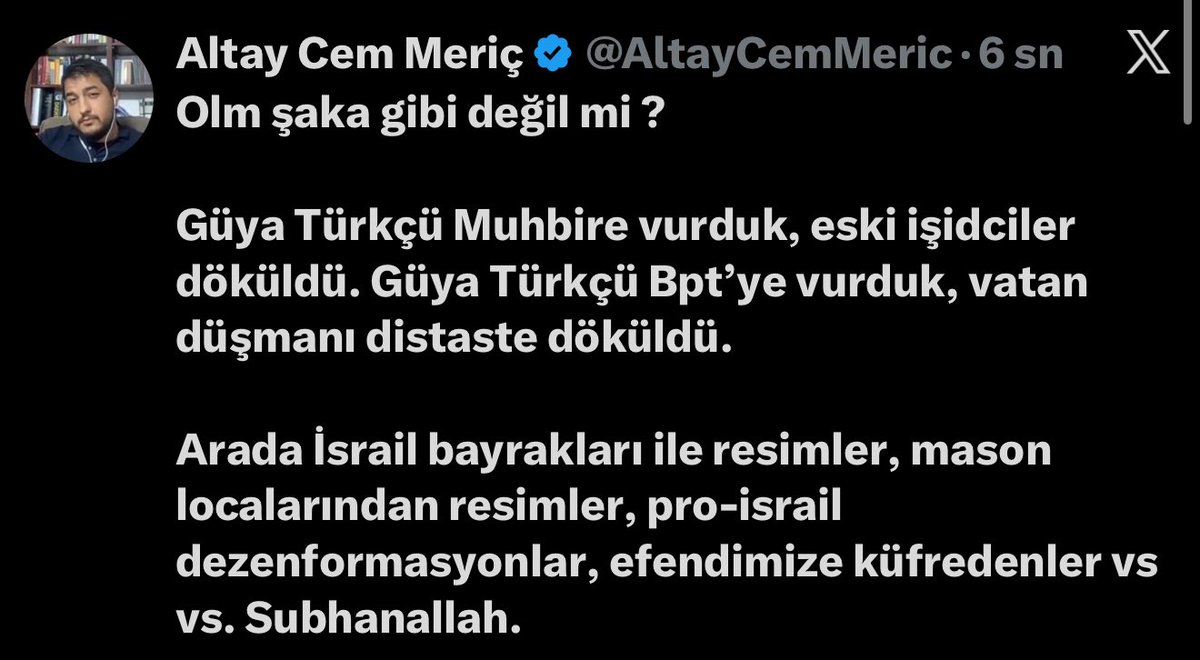 Hadi şimdi bunu bir daha düşünün.