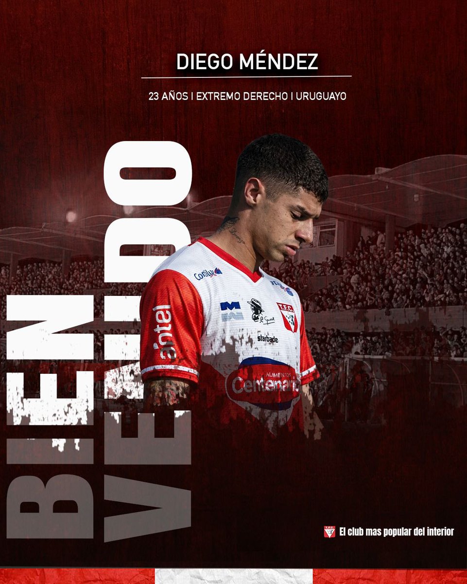 🏆 𝖡𝖨𝖤𝖭𝖵𝖤𝖭𝖨𝖣𝖮 𝖣𝖨𝖤𝖦𝖮

El campeón de América con Peñarol vestirá la Rojiblanca este 2026.