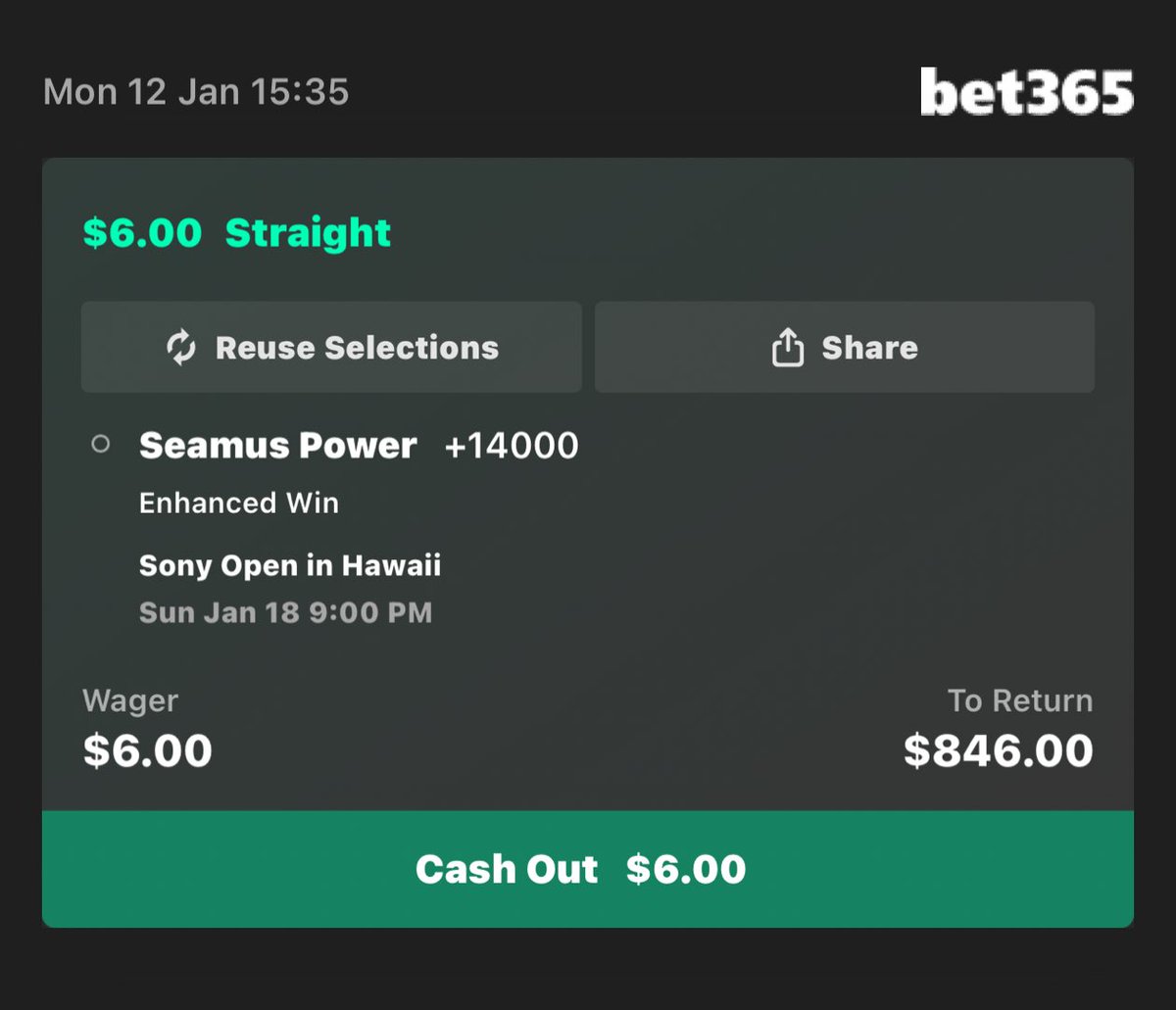 Easy first click of the season ☘️