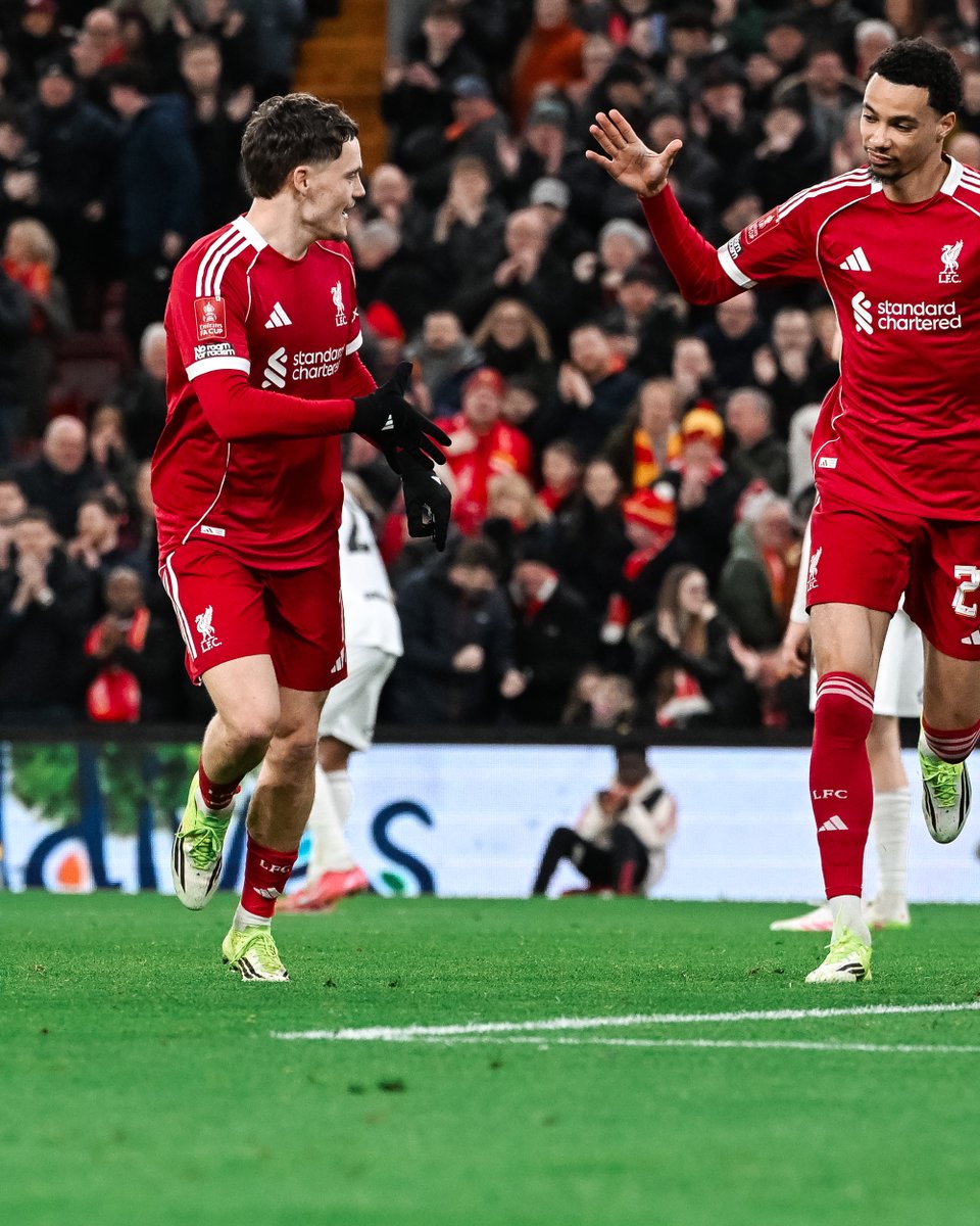 LFC's tweet image. Hugo's flick 👌
Flo's finish 🤩