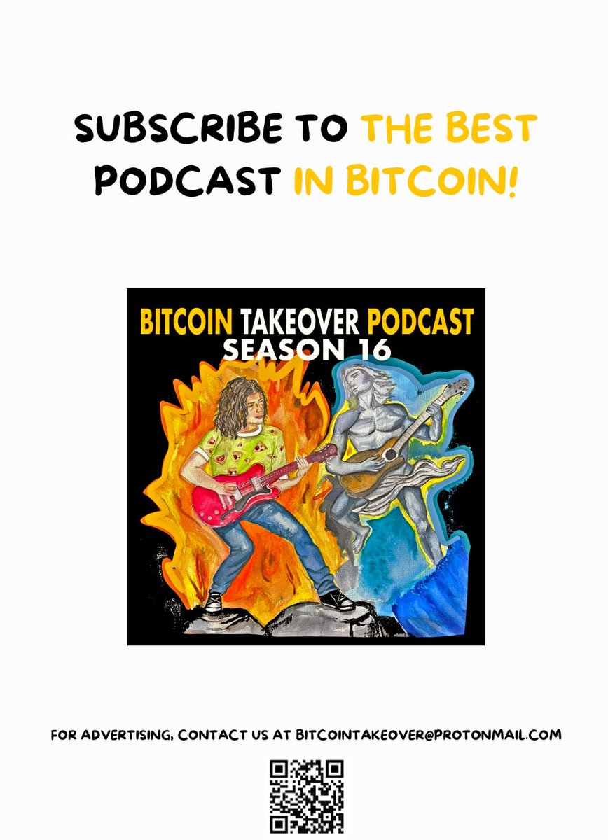 Bitcoin Takeover podcast downloads in 2025: 504710 Half a million  downloads! 😍 (across YouTube, Spotify, Apple Podcasts + Twitter/X) Top 16  most popular episodes: 1. S16 E24 with @VitalikButerin: 72539 2. S16