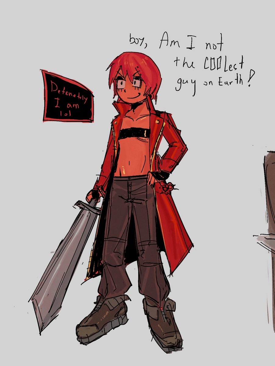 voshkella's tweet photo. I oove drawing everyone as Dante... #waapp #elliot #c00lkidd https://t.co/WDipmaDJ60