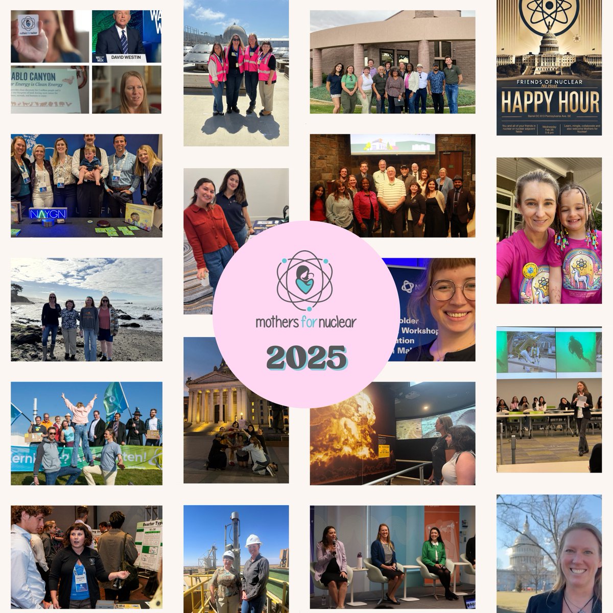 moms4nuclear's tweet image. We had a busy year in 2025, excited for more!  #MothersForNuclear #2025recap #NuclearEnergy