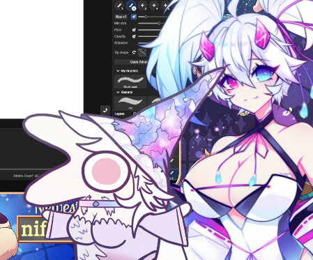 VanillaScoopYGO's tweet photo. Live on twitch right now!
With my friend @crowpeki We are gonna be drawing and looking at women on the internet! WOW!
Should be so much fun! 
Link to the stream in the replies ~ https://t.co/oz9BELAfe0