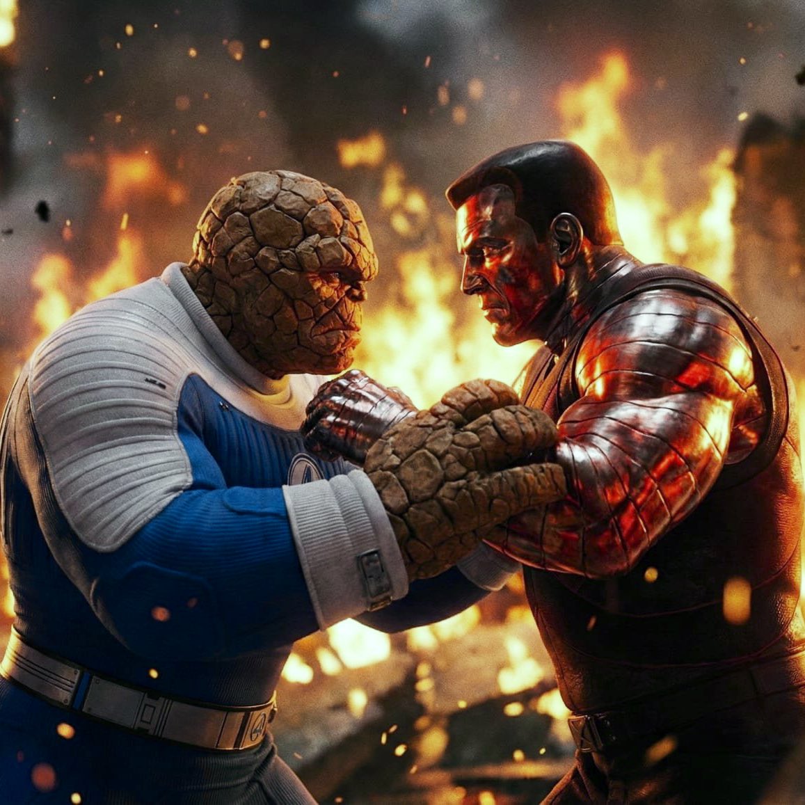 Austin_Medzz's tweet image. The Thing and Colossus will fight each other in #AvengersDoomsday 

Via: @Majestic_ucm