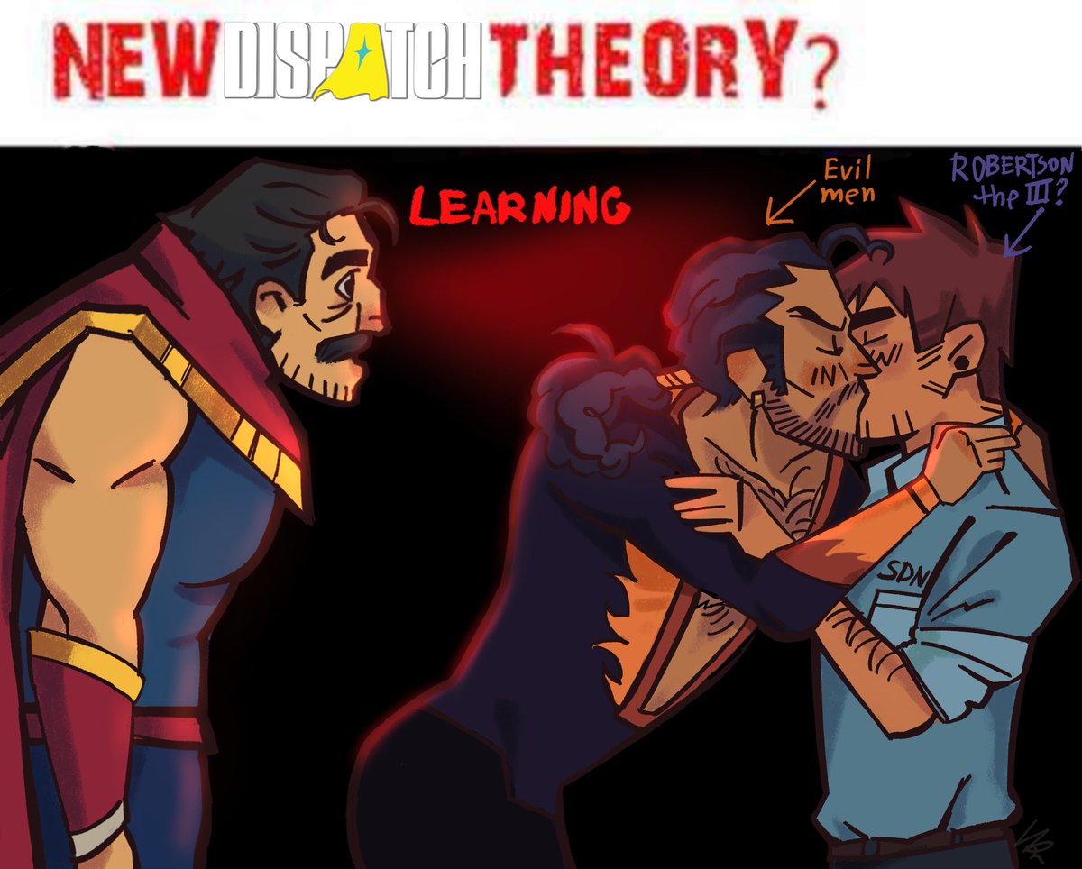 Katycatdoodles's tweet image. This was funnier in my head #dispatch #flambert #Phenomaman