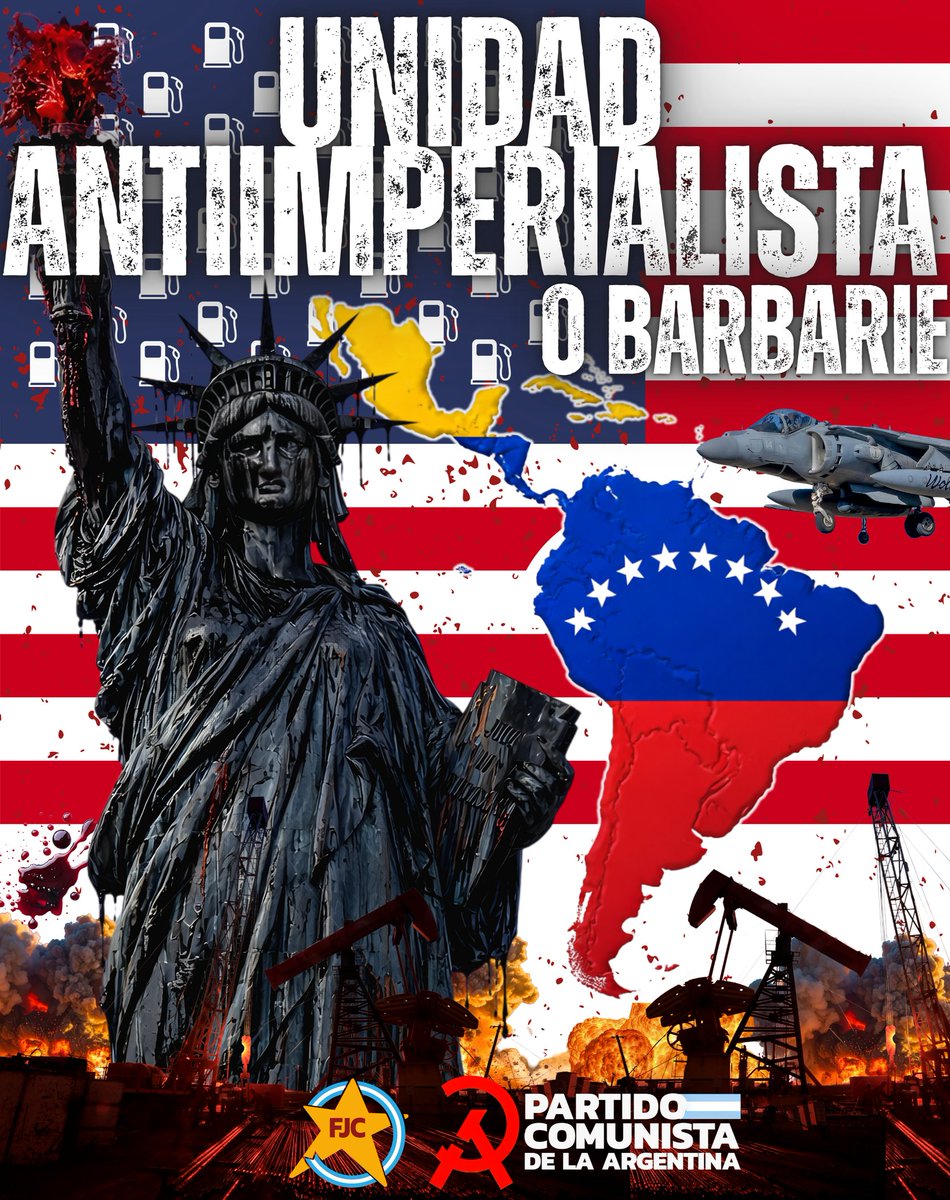 ✊¡Todos somos Venezuela! Los pueblos de Nuestra América unidos como un solo puño cerrado.