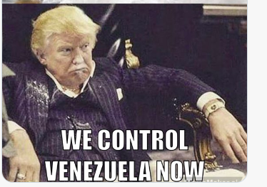Le balle di Trump ,non controlla un cazzo del venezuela!