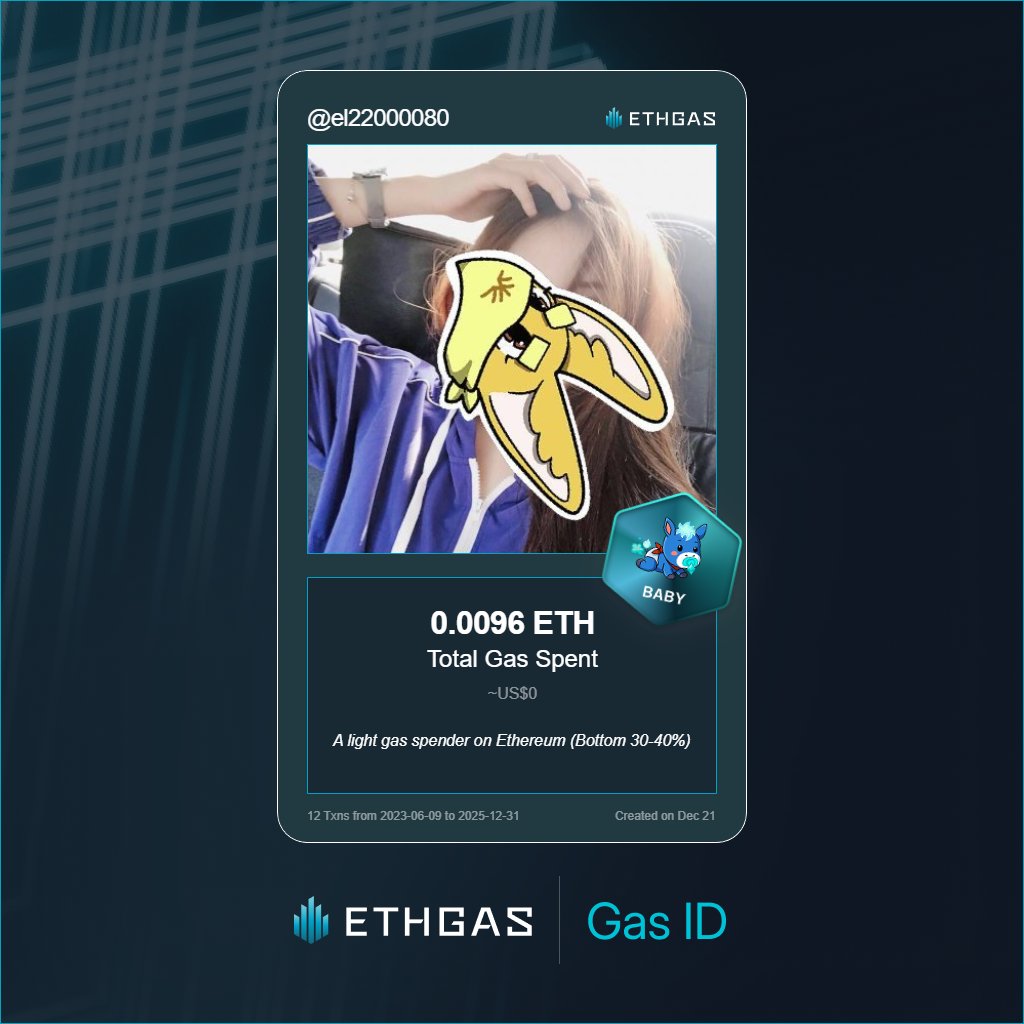 Эльвира Исмаилова| ETHGas ⛽ tweet media