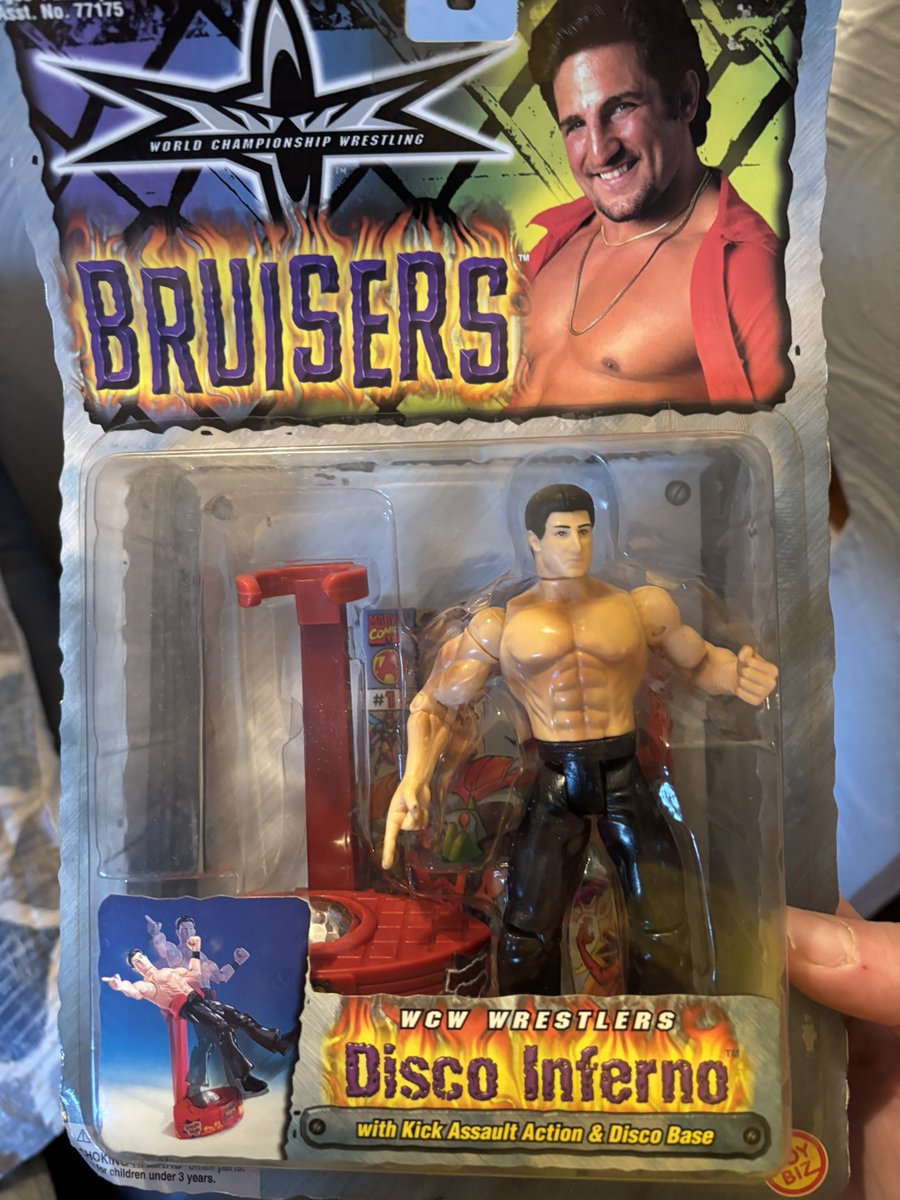 WestViewDove's tweet photo. @TheRealDisco  got something…interesting in the mail.   Need @TheMattCardona  to produce a Disco big rubber guy 🕺🏽🪩 https://t.co/LVpIQ1dDNo