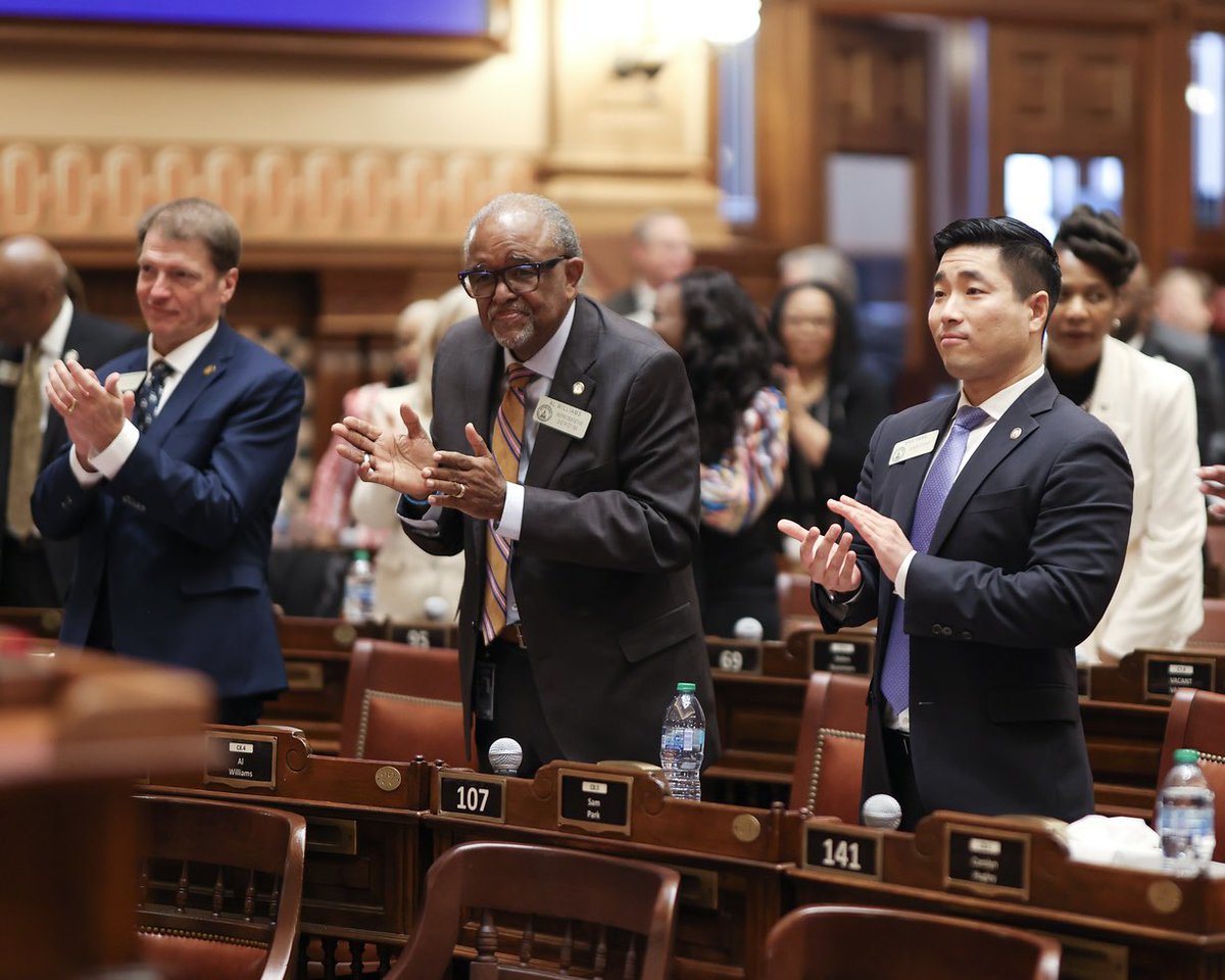 SamforGeorgia's tweet image. Back to work under the Gold Dome.

As I enter my 10th year serving Georgians, my focus remains clear: healthcare, education, and housing — not divisive Republican culture wars or manufactured distractions.

Georgians deserve real solutions. #gapol