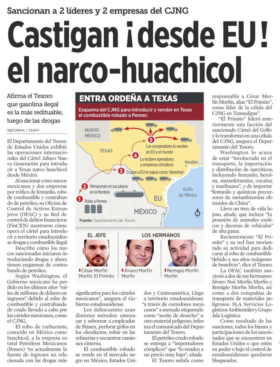 FDoringCasar's tweet image. NO se vayan con la finta de las fotos de pose y las mentiras del bienestar sobre la llamada de hoy

Veamos qué sucede con el programa de explotación laboral de los médicos cubanos en México

Veamos qué sucede con los regalos de los barcos de @Pemex cargados de petróleo a…