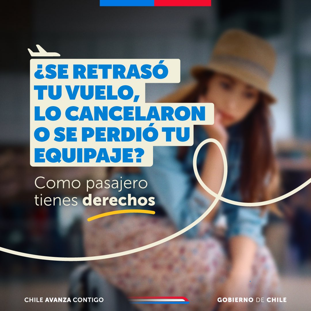 ✈️ Conoce tus derechos como pasajero al viajar en avión.

¿Si mi vuelo se retrasa o cancela?

✅ Reprogramación en el siguiente vuelo disponible .
✅ Recibir alimentación, alojamiento y transporte , si corresponde.
✅ Indemnización si el vuelo es cancelado o se retrasa por