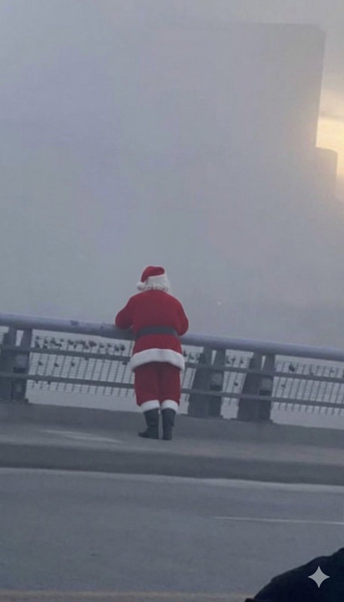 サンタ苦労す……」