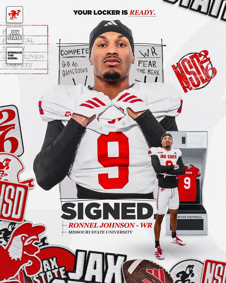 𝐒𝐈𝐆𝐍𝐄𝐃🖋️

Your locker is ready, Ronnel Johnson‼️

#EmbraceTheGrind | #AKC