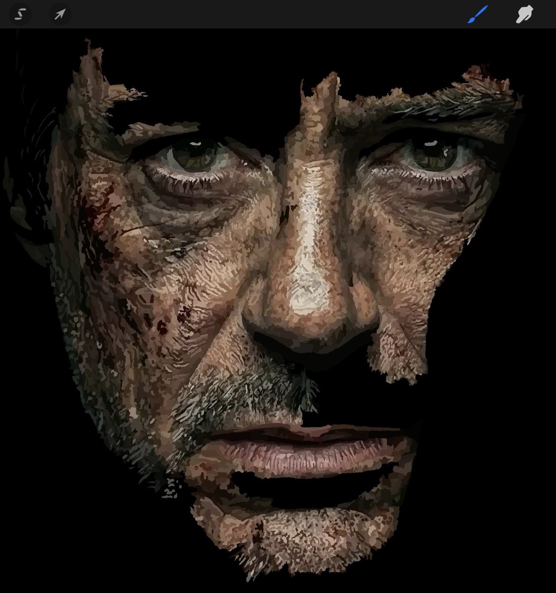 Ghostblogger45's tweet photo. Thought I’d share one part way through. Robert Downey Junior as Dr. Doom. https://t.co/gMGi23YRuM