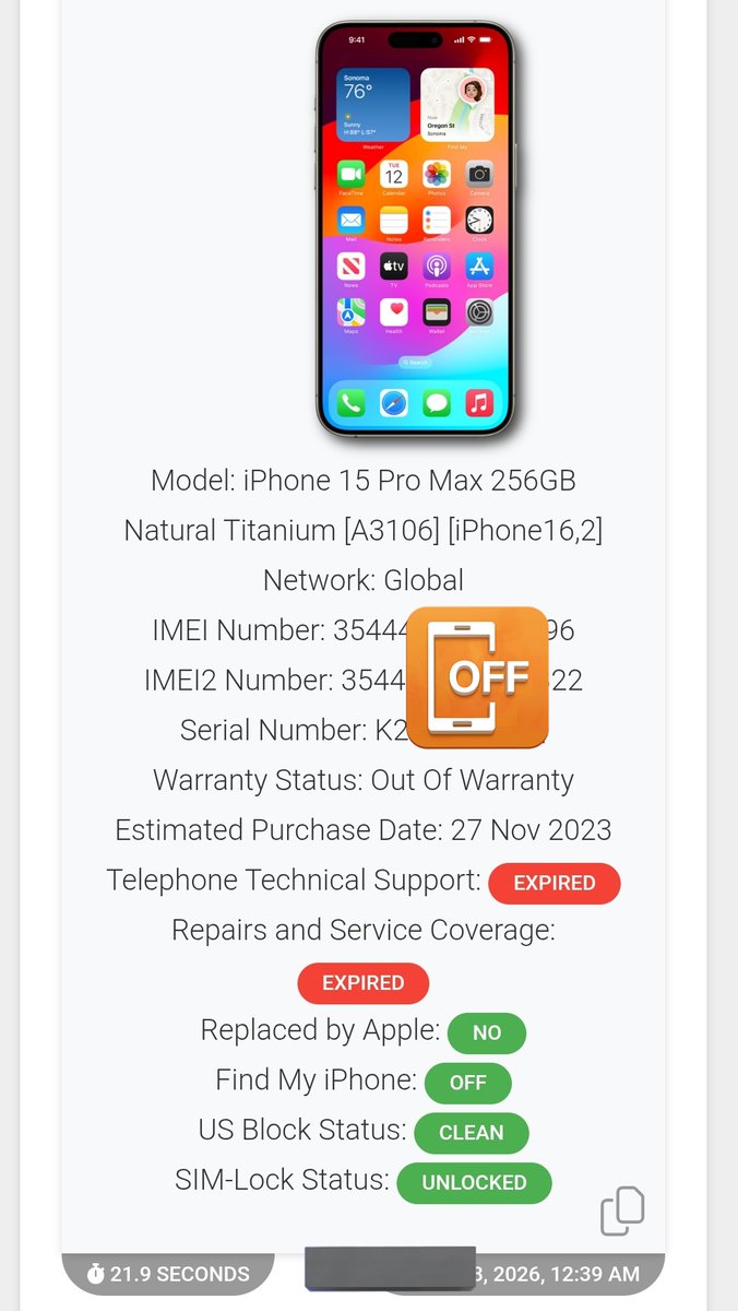 LOST PREMIUM DONE 📴

PRODUCT SOLD BY 
AB SPÓŁKA AKCYJNA POLAND

WORLDWIDE SUPPORTED CLEAN &amp; LOST IMEI ✔️✔️

SUCCESS RATIO 95%

SUBMISSION ON

✔️✔️WELCOME SINGLE AND BULK ORDER ✔️✔️

⚡️⚡️ SEND YOUR ORDER AND GET GOOD RESULTS WITH FAST DELIVERY TIME ⚡️⚡️