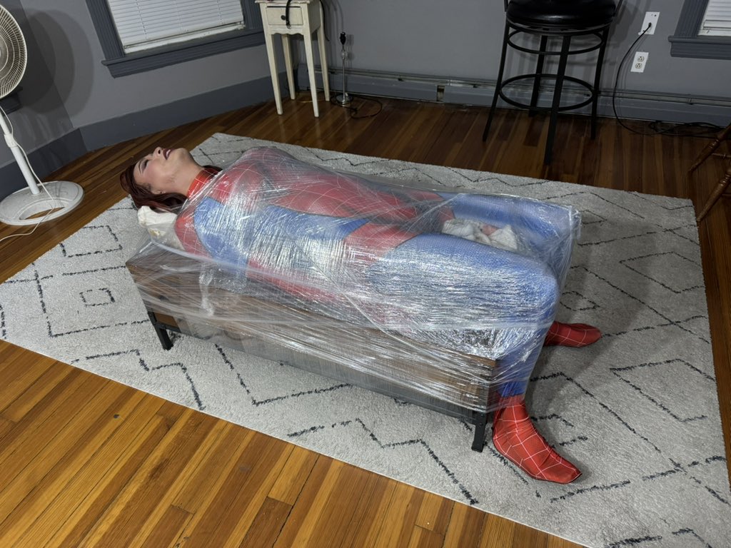 AmberShibari's tweet photo. Feeling very webbed up by RavenRalph (Fetlife) 🕷️🕷️🕷️🕸️🕸️🕸️ https://t.co/qQGziT97ru