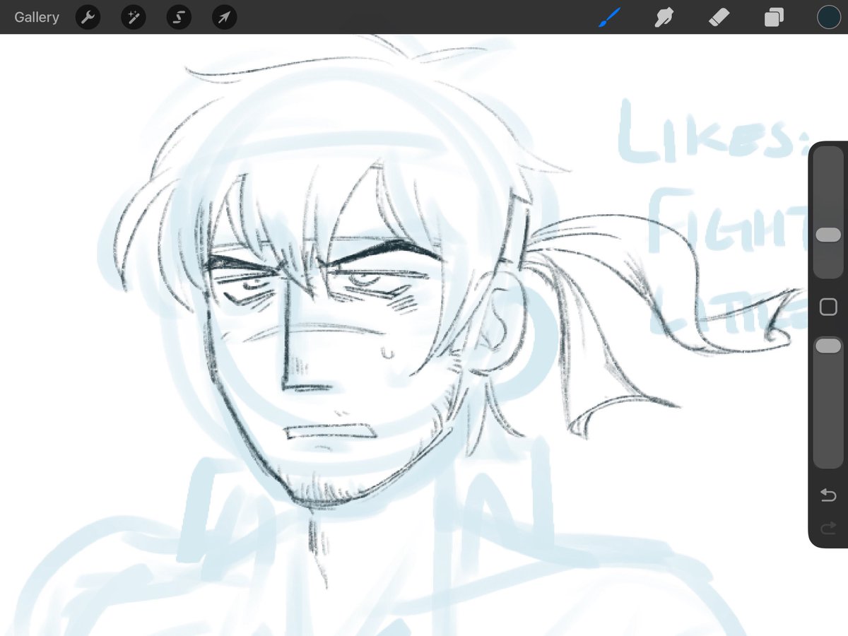 paradisnull's tweet image. // i made him look way angrier and now hes adorbs awww aww aww