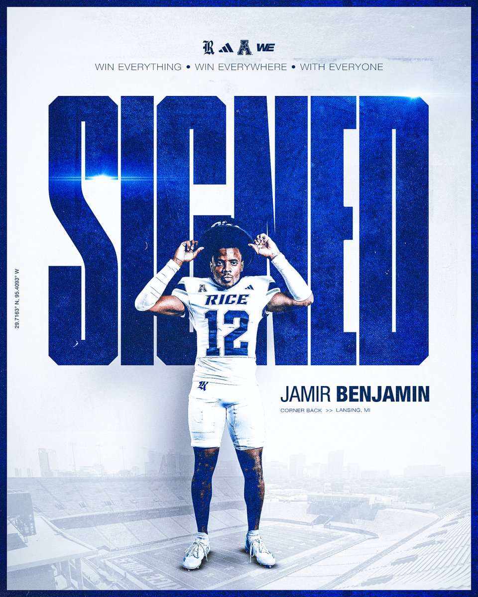 Rice Football tweet media