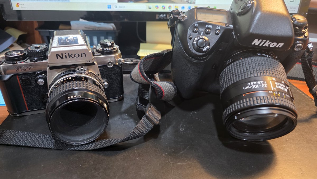 if cameras could talk. a couple of the cameras Don Hunter used to capture his iconic motorsports images. gonna dust these off and see what I can capture. keep them relevant