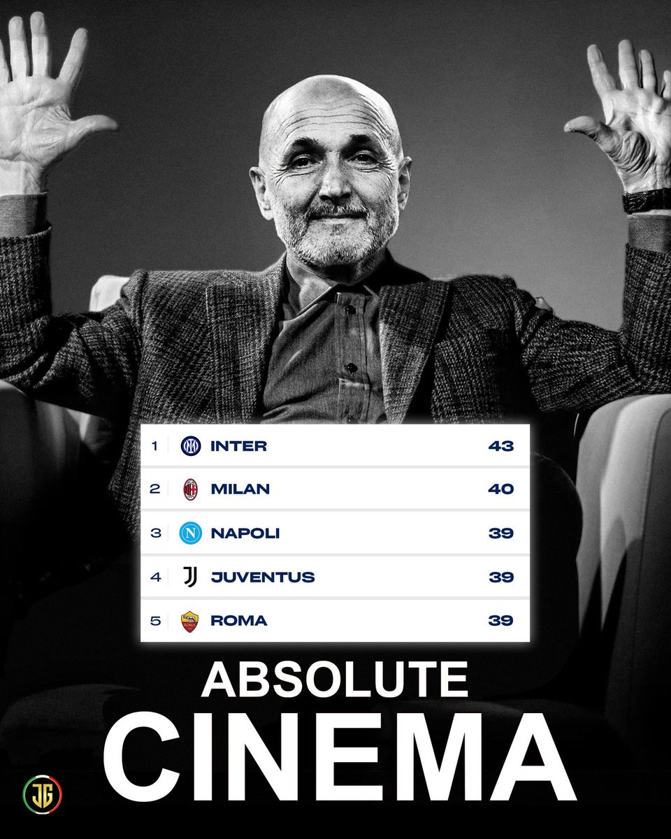 مدرب خبير وقوي يبني لك فريق !

بدت العجله تدور ي سباليتي .

ماذا لو تم التعاقد معه بالصيف ؟! 

الف مبروك الفوز والقرب من الصداره .

#يوفنتوس