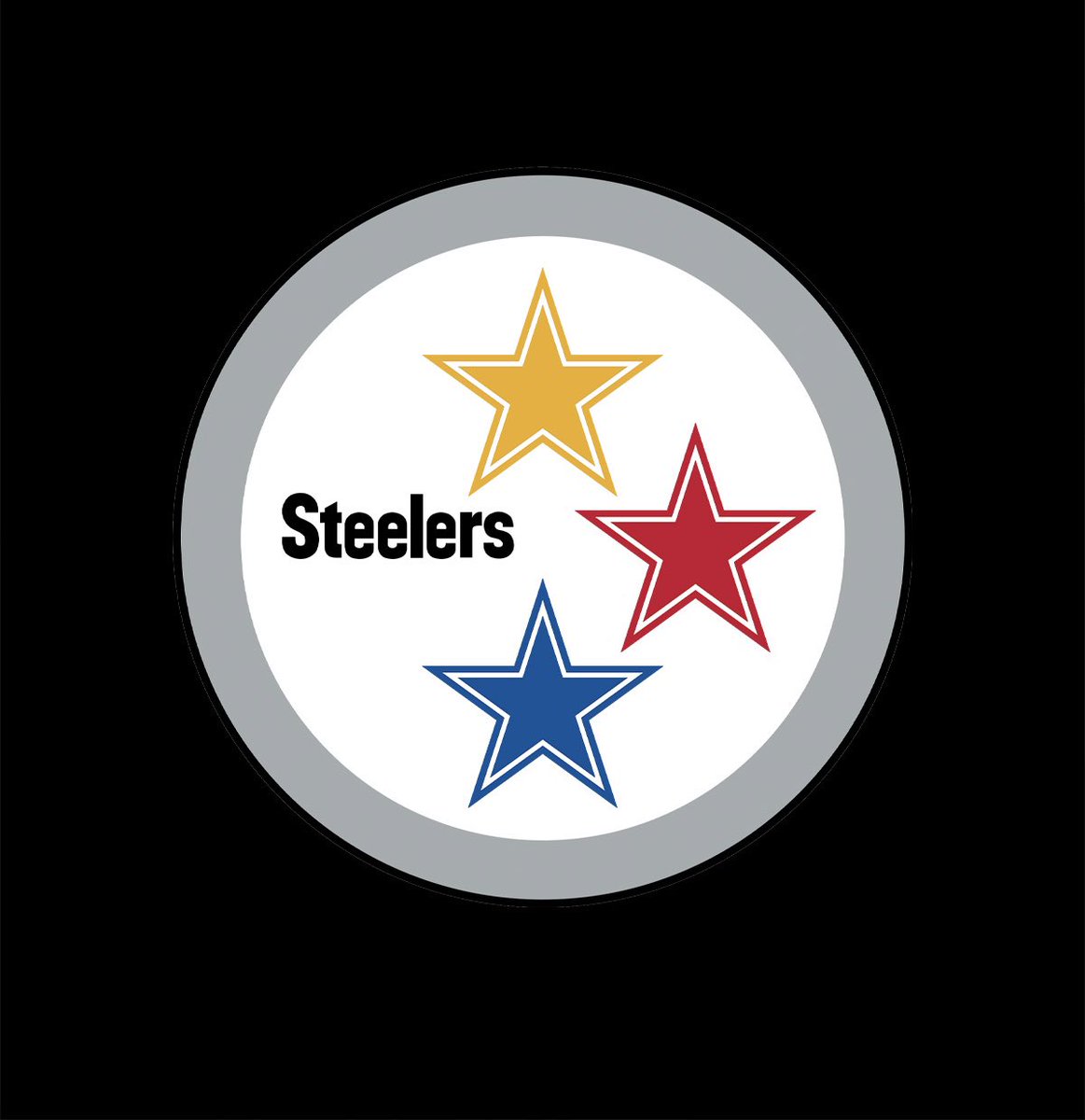 NFLMemes's tweet image. BREAKING: Steelers unveil new logo after yet another pathetic playoff run