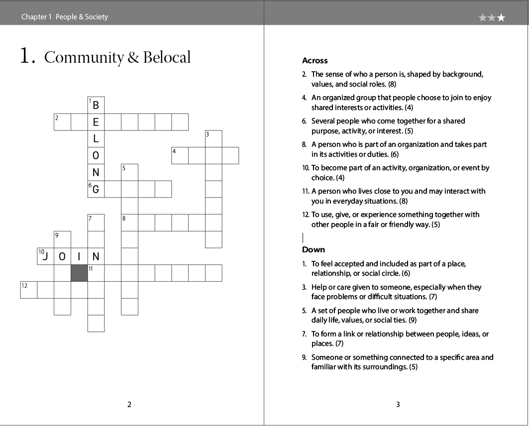 ただいま制作中‼️／ 英英クロスワード中級編を制作中です。 これが