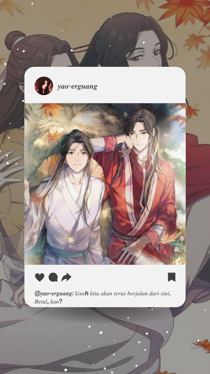 Instagram post 📸
𝒚𝒂𝒐-𝒆𝒓𝒈𝒖𝒂𝒏𝒈 Gēge, jika saja aku harus mengorbankan semua kebahagiaanku hanya untuk sekadar membuat kamu tertawa. Aku rela.
Tag : <a href="/dalamkisahnya/">𝐃𝐀𝐌𝐀𝐑𝐖𝐔𝐋𝐀𝐍</a>