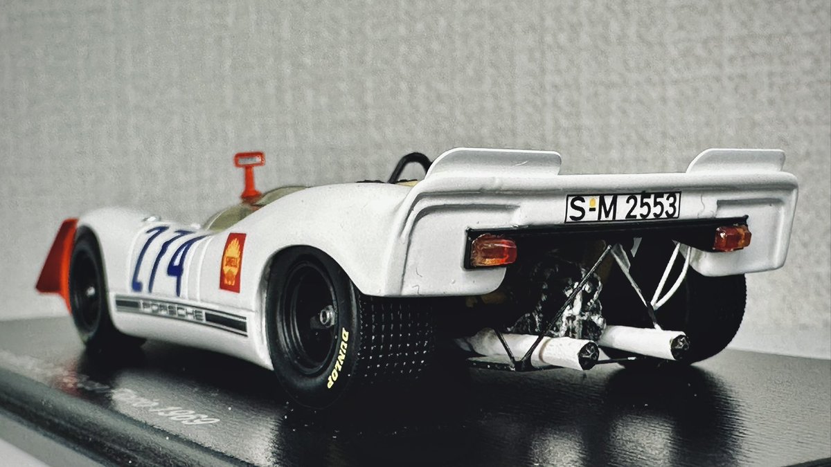 spark 1/43
Porsche 908/2 Porsche System Engineering #274
3rd 1969 Targa Florio 
-Hans Herrmann-Rolf Stommelen
S9246
RIP Hans Herrmann 1928-2026