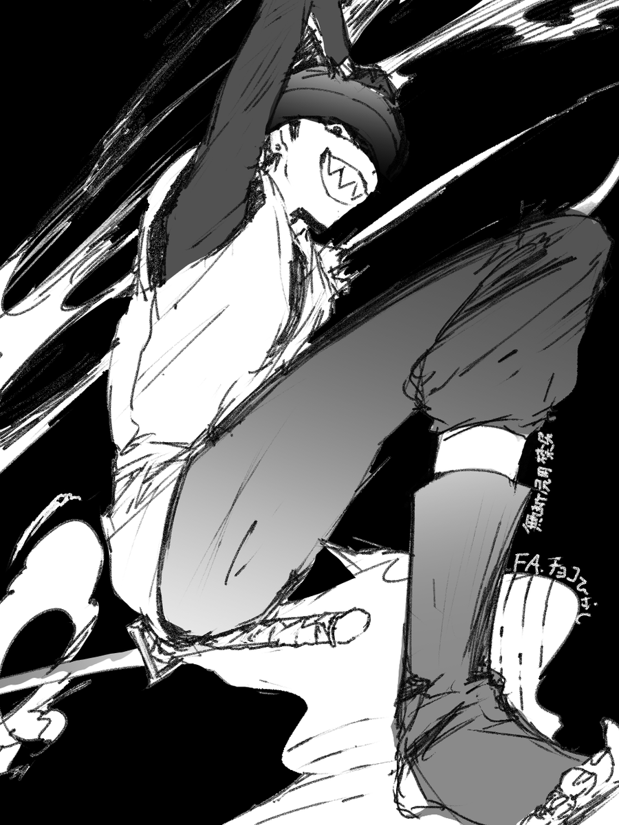 落書き（赫申/ケツバトラーファンアート）