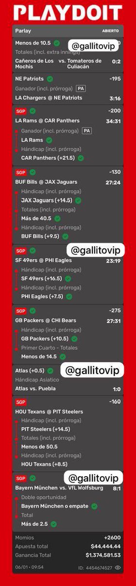 Gallito🐓(Apuestas) tweet media