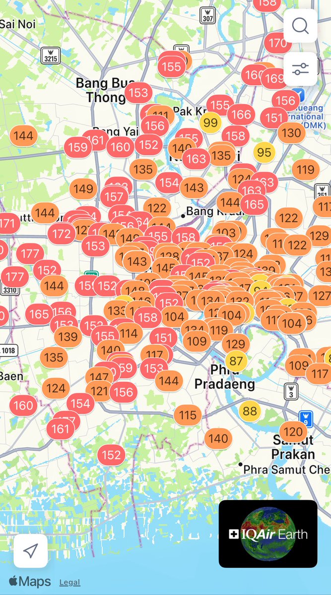LittleBirbMame's tweet image. ส้มแดงทั้งแผ่นดินแน่นอนเลยครับ เลือกตั้งเหรอครับ เปล่าครับ PM2.5